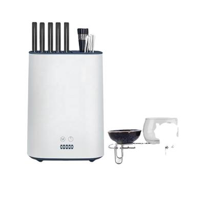 China Sustainable Kitchen Appliances Products Smart Sterilizer Knife Holder for sale