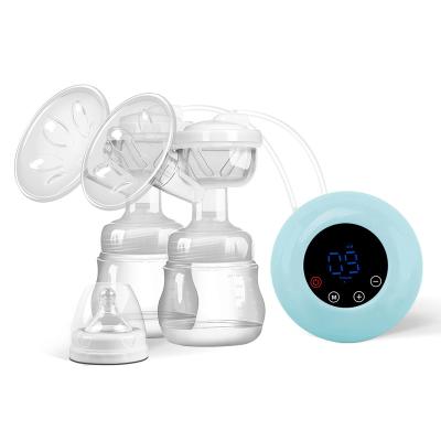 China New BPA Dual Suction Breast Pump Factory Direct Sale Electric Eco-Friendly Double Breast Extractor Smart Bilateral for sale