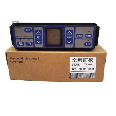 China B249900001447 146570-3830 High Performance SY75 Excavator Air Conditioner Controller Panel Switch Control Panel for sale