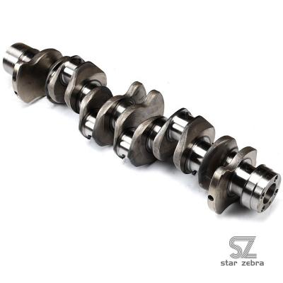 China 8-94396737-4 FCF DCT Forged steel crankshaft High quality of the excavator engine accessories 6 hk1 forged steel crankshaft for sale