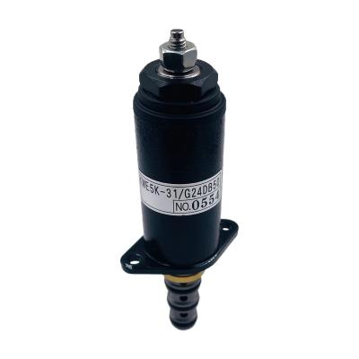 China Válvula de solenoide de motor oscilante STAR ZEBRA KWE5K-31/G24DB50 piezas electrónicas de excavadora SK200-8 SK200-6 SK200-3 válvula de solenoide YN35V0050F1 en venta