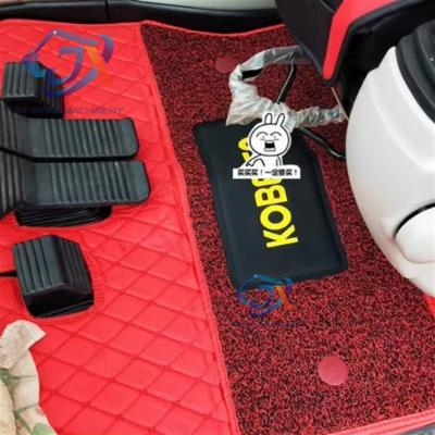 China STAR ZEBRA Pad Cab Carpet Cab Floor Glue Cabin Floor Mat Foot Pad Rubber Floor Mats For PC200-7 PC200 PC220 for Komatsu Excavator à venda