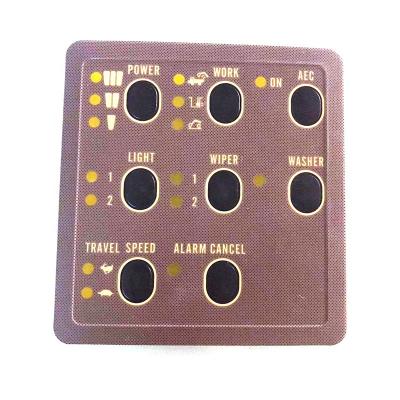 China E312 E320 Excavator Monitor Display Panel Surface Sticker CAT Spare Parts for sale