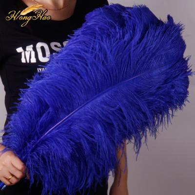 China Wholesale Cheap Blue Ostrich Feathers 15-75cm Decoration Party Wedding Performance Big For Sale Long Feather Fashion Wedding Decoration for sale