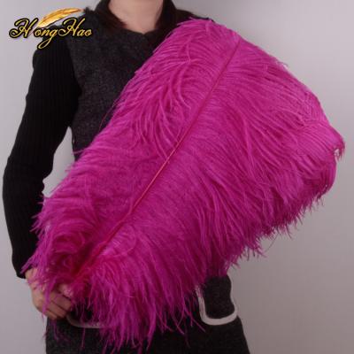 China Wholesale Party Items 15-75cm Rose Large Red Cheap Import Ostrich Feathers For Sale Fashion Wedding Decoration Crafts for sale