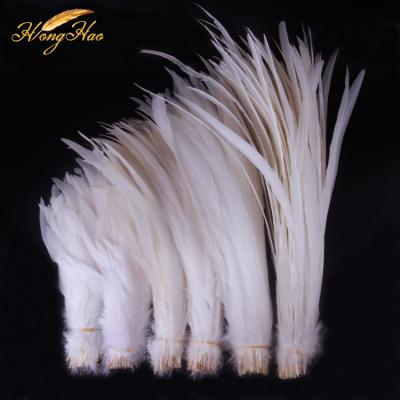 China Feather rooster material natural white feathers for crafts turkey fethers carnival costume with feather tail feathers for sale