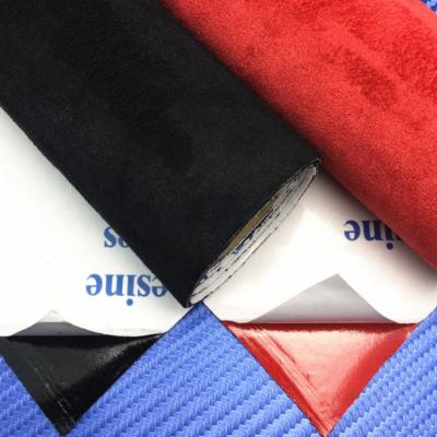 China Waterproof Self Adhesive Stain Suede PVC Leather for DIY for Repair Sofa Furniture Cork Fabric for sale