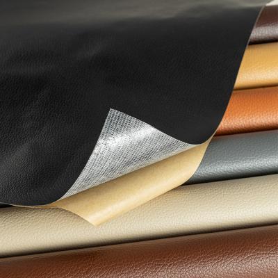 China Waterproof Comfortable Self-adhesive Synthetic PU Leather Leather for sale