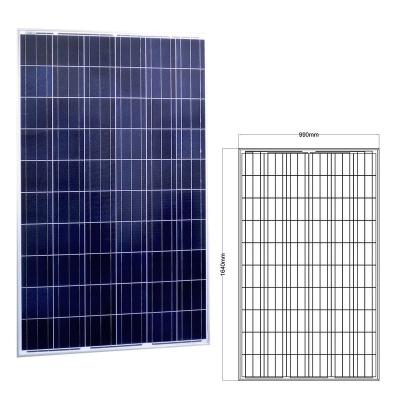 China Solar Home System Flexible Solar Panel / Poly Solar Module 250w Pnel Thin Film Solar Panel for sale