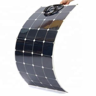 China 120w 12v transparent rollable solar panel cell 1305*540*3mm for sale