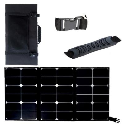 China Car Customized Best 60w 60watt Folding Solar Panels For Car Boat Bus for sale