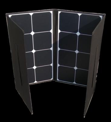 China Car Customized High Quality Folding 100w Solar Panel Kit For Camping for sale