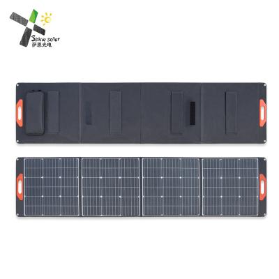 China Corrosion Resistant Camping RV Boat Solar Panel Product 200w 18v Portable DC Emergency Outlet With Fast Charge Type A And USB Type C for sale