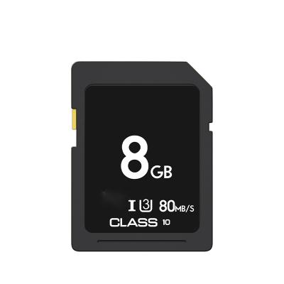 China 2020 New Model 8gb 16gb 32gb 64gb 128gb 256gb Plastic Black Custom Camera SD Memory Card for sale