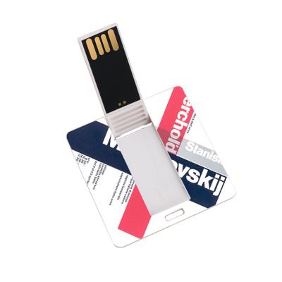 China Hot Sale Promotional Custom Usb Flash Drive Plastic Card Form Logo Printing 16Gb 32Gb 64Gb 128Gb Pen Drive Memory Usb for sale