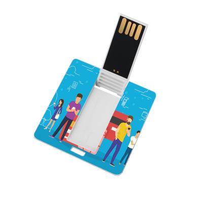 China Promotional Custom USB Drive Wholesale Custom Card Flash Business Card With Logo 4GB 8GB 16GB 32GB Pen Drive 64GB 128GB Custom Card USB Flash Drive for sale