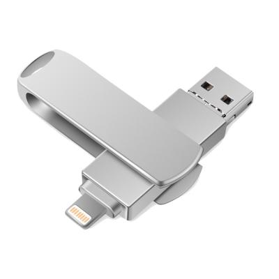 China Hot Selling Metal Type 3In1 Otg USB Flash Drive 16Gb 32Gb 64Gb 128Gb Metal C Pendrive 3 In 1 Disk for sale