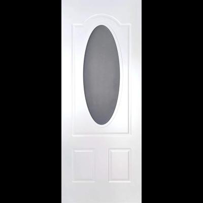 China UPVC interior waterproof doors with pure frame upvc doors for bedroom for bathroom for sale