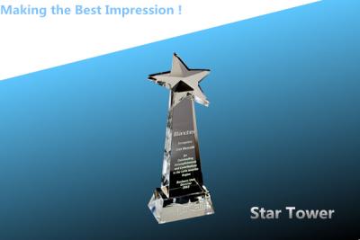 China star award/crystal star award/crystal star trophy/acrylic star award/star trophy/top star for sale