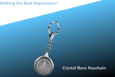 China bens crystal keychain/bens keyring/bens key ring/CRYSTAL LED key CHAIN à venda