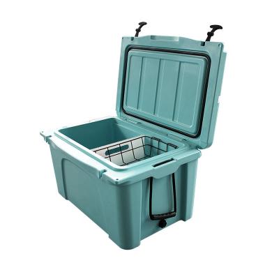 China Waterproof Outdoor Insulation Storage Camping Chest Rotomolded Summit Food Ice Cooler Box for sale