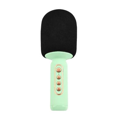 China Newest Karaoke Mini Wireless Capsule Handheld Microphone Microphone For Kids Home KTV Handheld MIC Party for sale