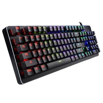 China Multimedia Keys Cool LED Backlit Illuminated Ergonomic Laptop Gaming Computer Keyboard Best Gaming RGB tkl Keyboards for sale