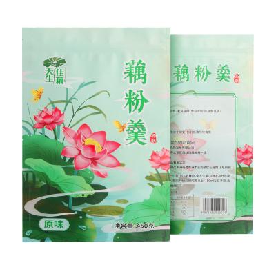 China Disposable Customized Digital Printing Food Grade Material Sealed Plastic Packed Bag For Vegetable Food Packaging Fruit Mixed Frozen Bags for sale