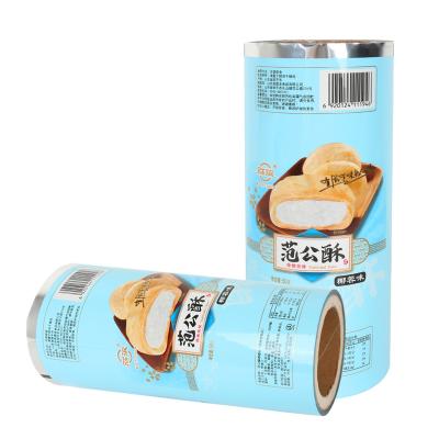 China Moisture Proof Plastic Food Film Factory Custom Printing Stock Plastic Roll Pouch Packaging Film For Snack / Potato Chips for sale