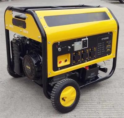 China 50Hz Bore×stroke 92×75mm 12VDC Gasoline Generator Set with Start Method for sale