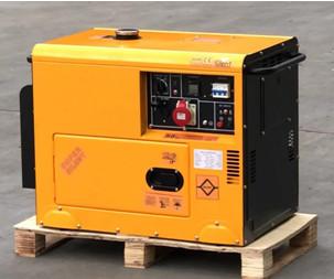 中国 CCSN 8KW/10KVA 携帯の静かなディーゼル発電機 220V 3相 380V 低騒音純銅 ATS制御 販売のため