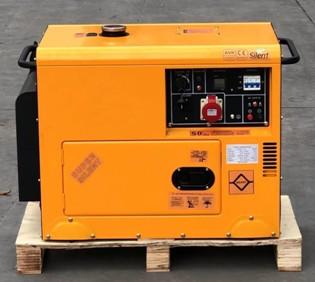 中国 CCSN 11KW/13.75KVA モバイル・サイレント・ディーゼル・ジェネレーター 家用 220V 三相 380V 低騒音 純銅 ATS制御 販売のため