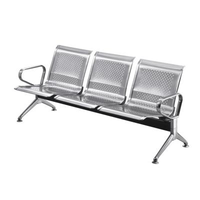 China New Design Airport Lounge Arm Wait Room Stainless Steel Chair for sale