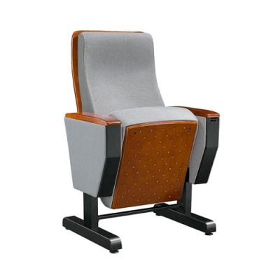 China Vip leather 4d cinema chair theater retractable auditorium seat Lecture Hall Chair for sale