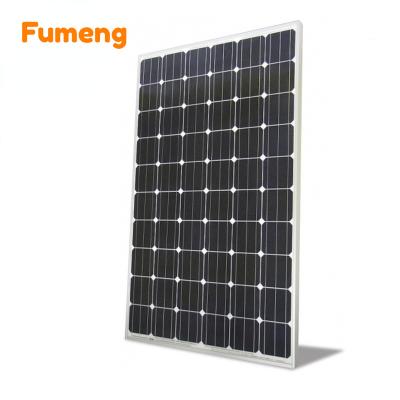 China Solar Powered Mono Panel Solar Cells PV Recycling 270w Solar Panel System For Home 166mmx166mm for sale