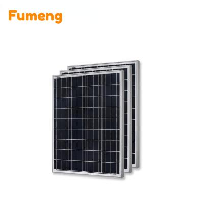 China Best Popular Small Size 12v 50w Solar Power PV Flexible Solar Panels Panels DIY Solar Panel System For Home 166mmx166mm for sale