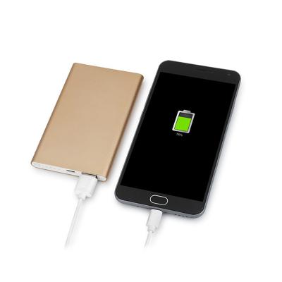 China High quality thin portable mobile device power bank 4000 mAh power bank external battery for sale