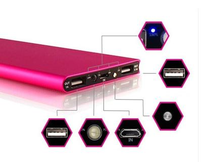 China 2019 high quality mobile device power phone 8000mah portable charger mobile power bank for electronic products for sale