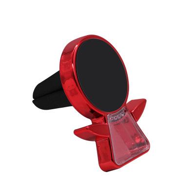 China ABS Plastic Factory Supply Cute Air Vent With Magnetic Car Phone Holder Perfume Case Mount For Smart Phone for sale