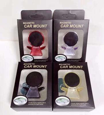 China New Arrival ABS Plastic Air Vent Mount Magnet Magnetic Car Phone Holder For Mobile Phone Car Holder for sale