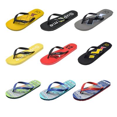 China 2022 China Supplier Fashion Trend Fashion Flip Flops Outdoor Unique EVA Mens Cheap Beach PVC Slippers for sale