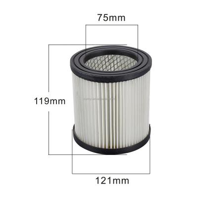 China Zhejiang Yongkang Hotel Vacuum Cleaner HEPA Filter Element Flame Retardant Oil Water Washing Resistant Filter Element for sale