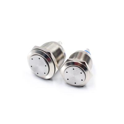 China Stainless Steel CHHB 22mm Metal Led Buzzer 12v 24v 220v for sale