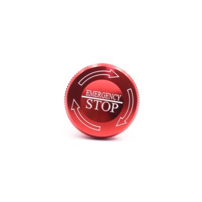 China CHHB 16A-11ZS 16mm Plastic Plastic Metal Mushroom Emergency Stop Button Metal Button Main Switch for sale