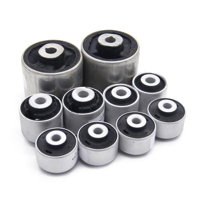 China 10PCS Racing Full Sets Control Arm Bushing For VW SEAT Audi A4L OE Standard Size 4E0407181B 4E0407182B 4E0407183B 8K0407515 for sale