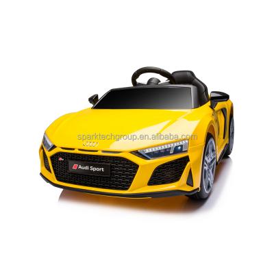 China Ride On Toy SparkFun 2021 New Spyder R8 Licensed Kids Ride On Audi Electric Car For Children for sale