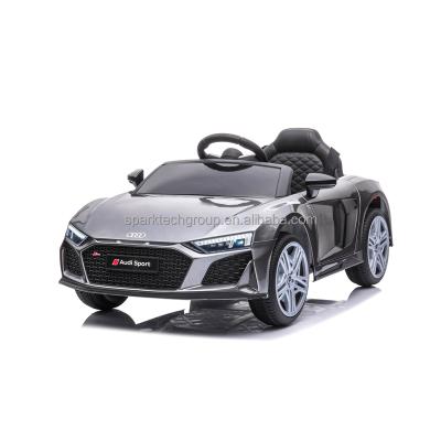 China Ride on Toy SparkFun 2021 New Licensed Audi Tt Rs Kids Ride Baby R8 Electric Car Spyder on 12v with Remo for sale