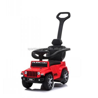 China Ride On Toy SparkFun Licensed Ride On Car Rubicon Cowboy Toy Baby Car Slide Foot To Floor Baby Ride On Push Car For Kids for sale