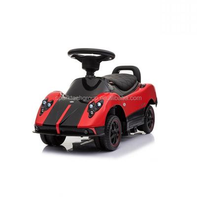 China Ride On Toy SparkFun Licensed PAGANI Plastic Children Ride On Toy Car Baby Swing Car In China Child Bustle Car for sale