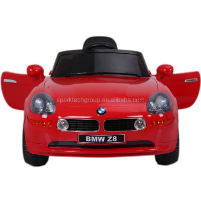 China Ride On Toy New Cheap Factory Wholesale Authorized BMW Z8 Plastic Children 12V Electric Ride On Toy Children Electric BMW Car for sale